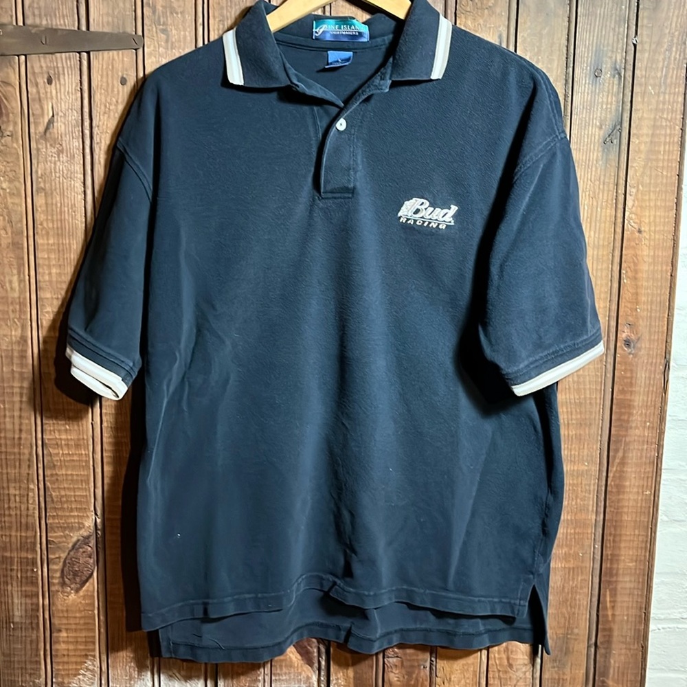 Vintage Bud Racing polo shirt
